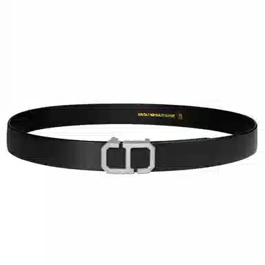 Jaylen Ous Hammered Texture Automatic Buckle Belt