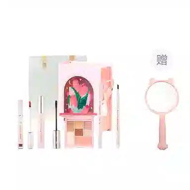 云诗茗 精致早八彩妆礼盒 不脱妆修饰轮廓持久自然遮瑕 新手懒人入门套装 四件套