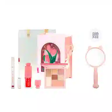 云诗茗 精致早八彩妆礼盒 不脱妆修饰轮廓持久自然遮瑕 新手懒人入门套装 四件套