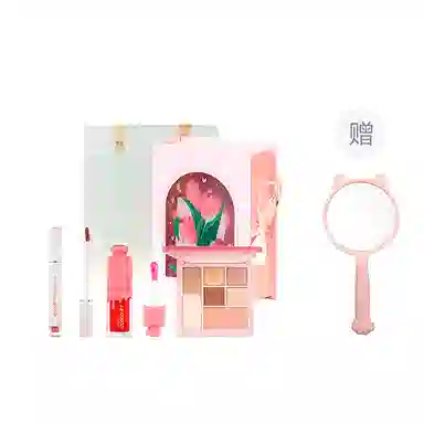 云诗茗 精致早八彩妆礼盒 不脱妆修饰轮廓持久自然遮瑕 新手懒人入门套装 四件套