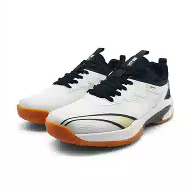 领跑梦想 舒适时尚 减震耐磨透气 低帮 羽毛球鞋 男款
