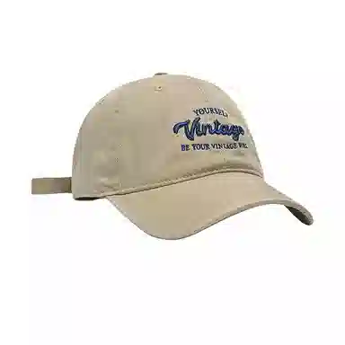 北极绒 大头围深顶字母刺绣帽檐加宽加厚遮阳显脸小 棉 鸭舌帽 男女同款情侣款