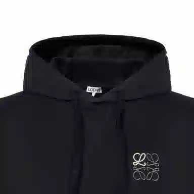 LOEWE Anagram Hoodie Black