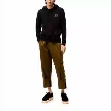 LOEWE Anagram Hoodie Black