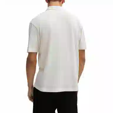 HUGO BOSS POLO SHIRT WITH LOGO PRINT Polo