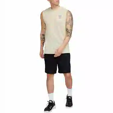 Nike Dri-FIT Sleeveless Fitness T-Shirt Light Olive Grey