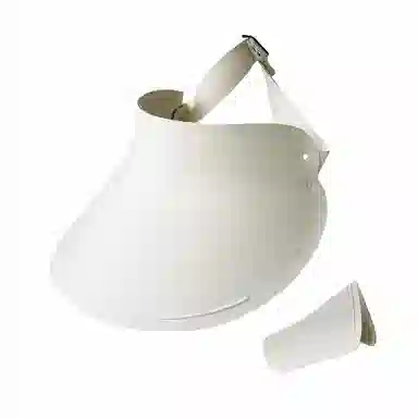 钓鱼熊 日系空顶户外防紫外线大帽檐遮阳帽无痕一体太阳帽 聚酯纤维 防晒帽 男女同款情侣款