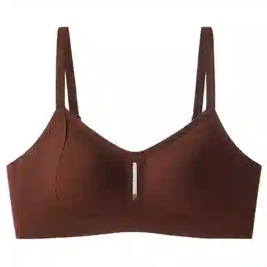 花蔓色 纯色简约聚拢上托薄款无痕文胸 女款