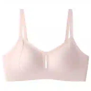 花蔓色 纯色简约聚拢上托薄款无痕文胸 女款