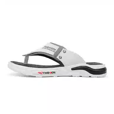 公牛魅力 百搭时尚 通勤潮流 橡胶底 防磨人字拖鞋 男款