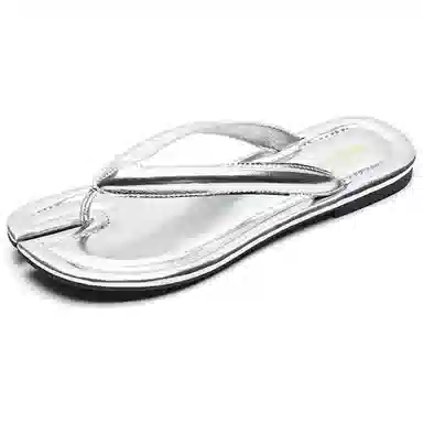 比比我 外穿小众夹脚分趾 橡胶底 防滑人字拖鞋 女