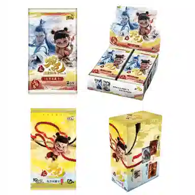 Kayou Nezha Demon Child Movie Collectible Cards Flame Pack