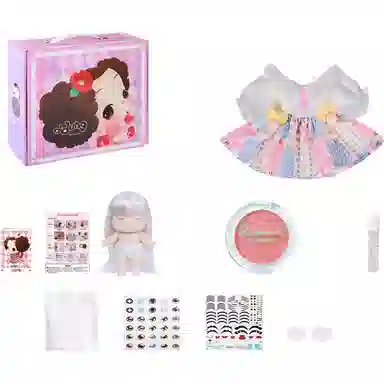 古欧 换装洋娃娃系列 棉花打扮 亲子互动 思维训练 早教益智玩具