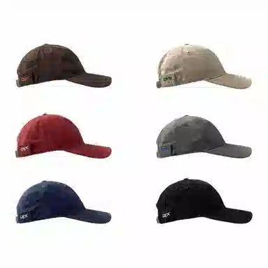 优莲茵 高级灰大头围 纯色百搭软顶复古显脸小遮阳 棉 鸭舌帽 男女同款情侣款