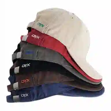 优莲茵 高级灰大头围 纯色百搭软顶复古显脸小遮阳 棉 鸭舌帽 男女同款情侣款