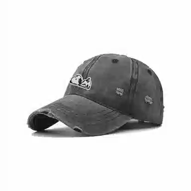 SNOOPY Vintage Washed Denim Cap