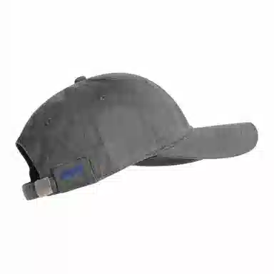 优莲茵 高级灰大头围 纯色百搭软顶复古显脸小遮阳 棉 鸭舌帽 男女同款情侣款