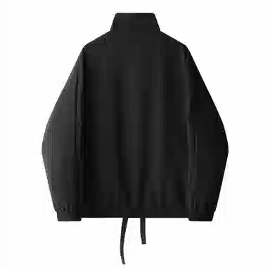 大卫贝肯 美式基础款纯色个性字母印花户外防风保暖宽松舒适休闲百搭工装夹克外套 男女同款