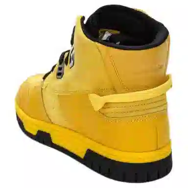Acne Studios High-Top Sneakers Yellow