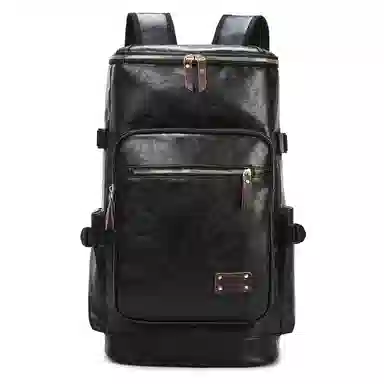 MingLu Retro PU Backpack