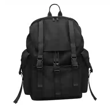 V.NINE Trendy Backpack Khaki Black
