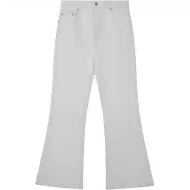 RestRecreation SS25 WIDE FLARE JEANS White
