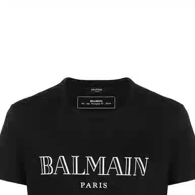 Balmain SS22 Logo T-Shirt Black