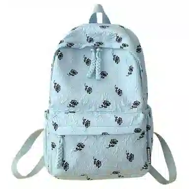 垣途者 日系小清新百搭初高中大学生 尼龙 双肩包 常规 女款 多色