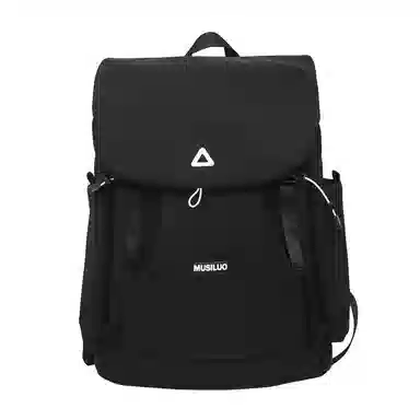 笛贝嘉 小众设计感撞色休闲旅行背包高级感 尼龙 双肩包 大号 男女同款情侣款 多色