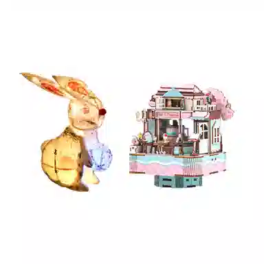 猫的天空之城 梦幻甜品屋 拼装模型