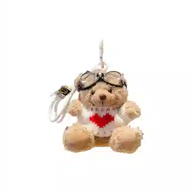 咕轹 潮酷小熊 谷圈挂件