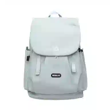 笛贝嘉 小众设计感撞色休闲旅行背包高级感 尼龙 双肩包 大号 男女同款情侣款 多色