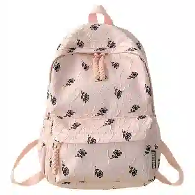 垣途者 日系小清新百搭初高中大学生 尼龙 双肩包 常规 女款 多色