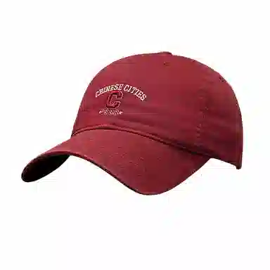 北极绒 美式复古学院风立体刺绣显脸小遮阳大头围时尚潮流 棉 鸭舌帽 男女同款情侣款