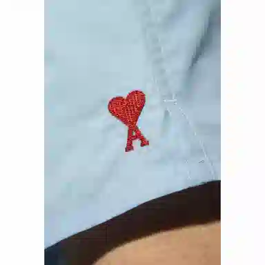 AMIPARIS Logo Print Shorts