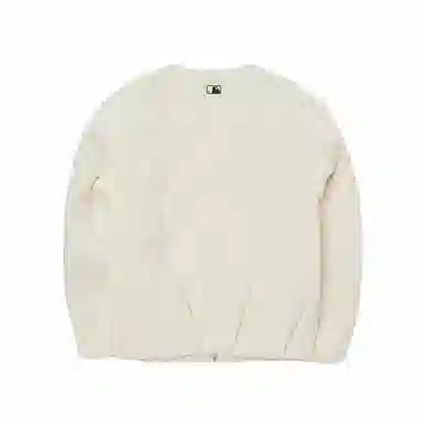 MLB New York Yankees Cream Bomber Jacket