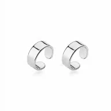 希遇 个性耳骨夹 百搭简约高级感精致无耳洞韩版时尚耳饰 小众潮流嘻哈 合金 耳夹 男女同款情侣款