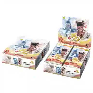 Kayou Nezha Demon Child Movie Collectible Cards Flame Pack