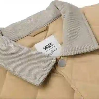 Vans x Zhang Quan Artist Down Collar Jacket Brown