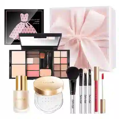 拉雅时代 小粉裙彩妆套装 易上色修饰轮廓