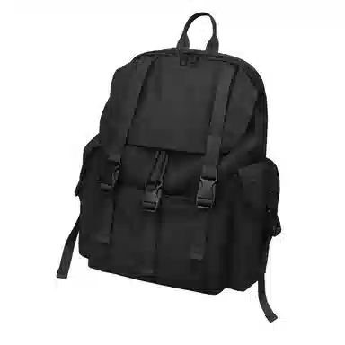 V.NINE Trendy Backpack Khaki Black