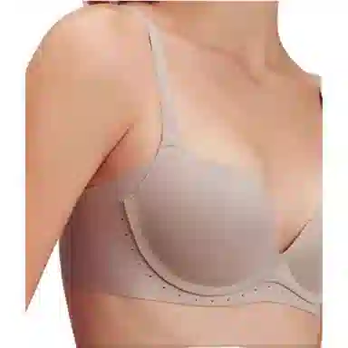 曼妮芬 光面无痕纯色简约舒适聚拢收副乳文胸 女款