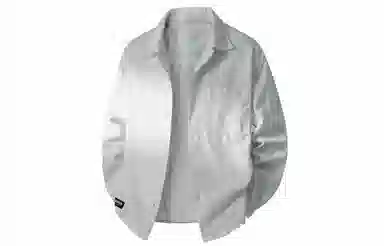 大卫贝肯 美式复古迷彩工装落肩袖翻领宽松牛仔外套 男女同款