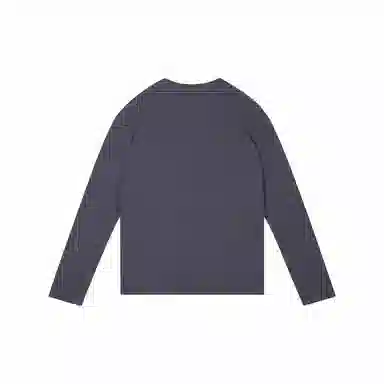 ONE UP V-Neck Waffle Long Sleeve Tee