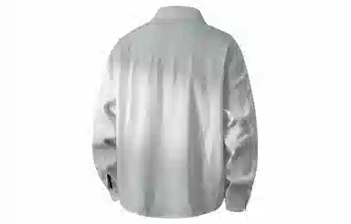 大卫贝肯 美式复古迷彩工装落肩袖翻领宽松牛仔外套 男女同款