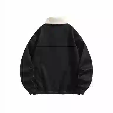 啄木鸟 美式撞色拼接印花宽松户外百搭休闲飞行员夹克外套 男女同款