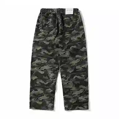 赞仕 美式潮牌水洗复古街头潮流直筒长裤休闲裤 男款