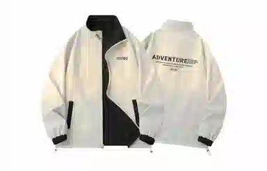 王者荣耀 鲁班七号星空梦想款 美式复古双面穿纯色街头潮流口袋户外登山旅游宽松休闲字母设计印花耐磨机能风通勤外套夹克 男女同款