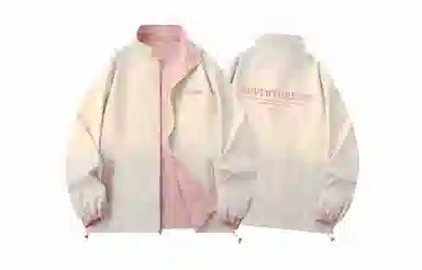 王者荣耀 鲁班七号星空梦想款 美式复古双面穿纯色街头潮流口袋户外登山旅游宽松休闲字母设计印花耐磨机能风通勤外套夹克 男女同款