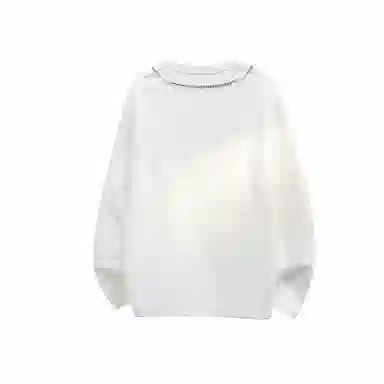 轻迎 链条项链款秋冬打底设计高街痞帅潮男打底衫长袖卫衣 男款